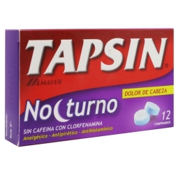 TAPSIN NOCTURNO X12 COMPRIMIDOS