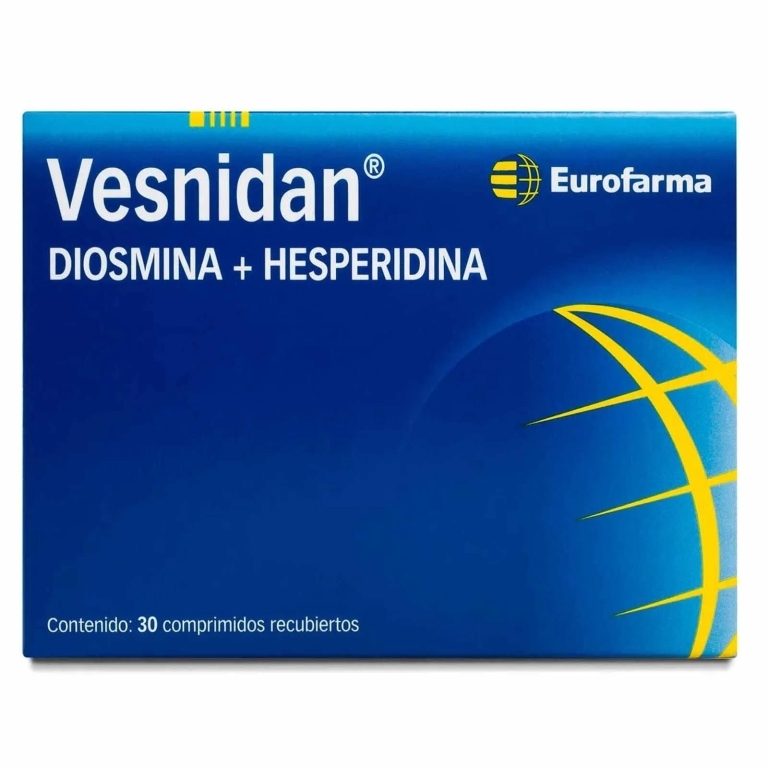 VESNIDAN COMPRIMIDO RECUBIERTO X30 COMPRIMIDOS RECUBIERTOS