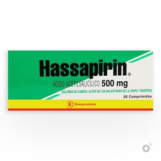 HASSAPIRIN 500MG X20COM