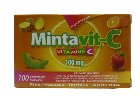 MINTAVIT-C 100 MG X100COM
