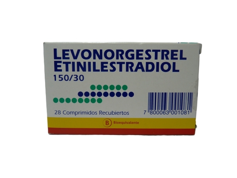 LEVONOR ETINILESTRADIOL X28 COMPRIMIDOS