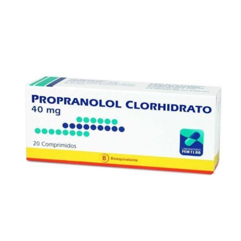 PROPRANOLOL 40MG X20 COMPRIMIDOS