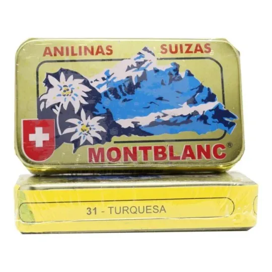 Mont Blanc Anilina 31 Turquesa | mont blanc turquesa