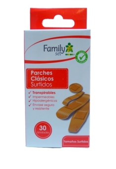 FAMILY SET CURITA COLOR PIEL X30