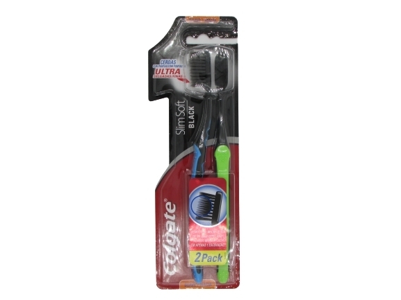 COLGATE CEPILLO SLIM SOFT BLACK ULTRA SUAVEPACK