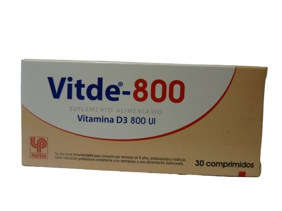 Vitde 800Ui X 30 Comprimidos | vitde 800ui 30com