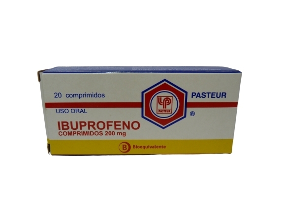 IBUPROFENO 200 MG  X 20 COMPRIMIDOS RECUBIERTOS