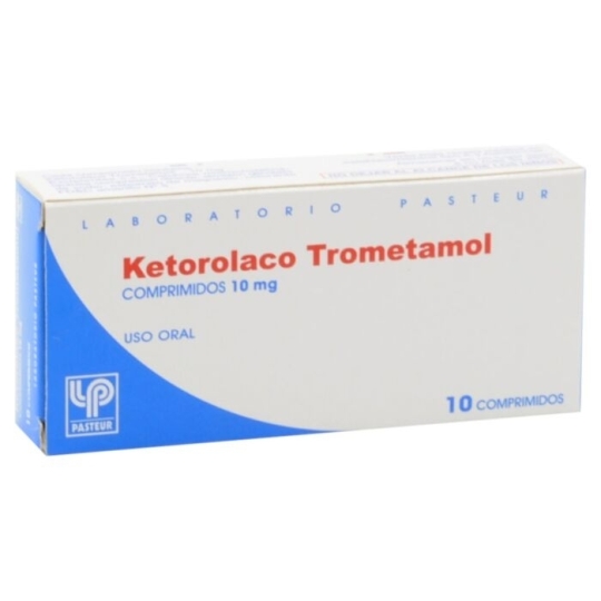 KETOROLACO 10 MG  X 10 COMPRIMIDOS