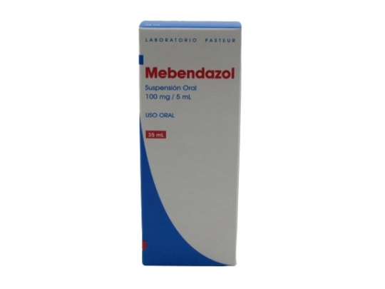 Mebendazol 100 Mg /5 Ml X 35Ml | mebendazol 100mg/5ml