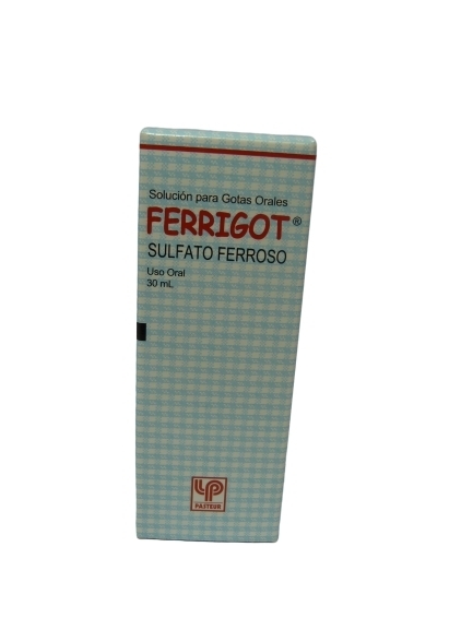 FERRIGOT 125MG/ML 30ML X30 GOTAS