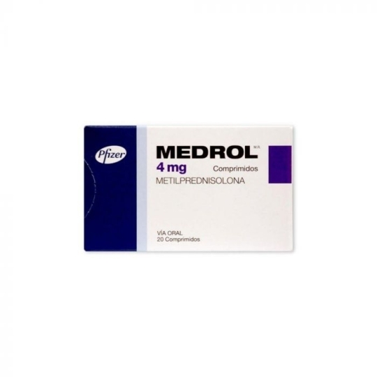 Medrol 4Mg X 20 Comprimidos | medrol 20com