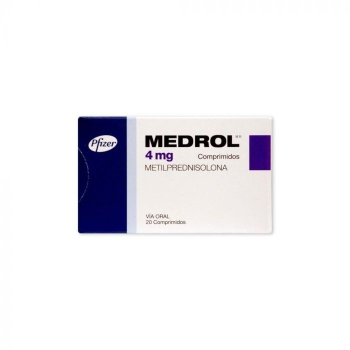 Medrol 4Mg X 20 Comprimidos | medrol 20com