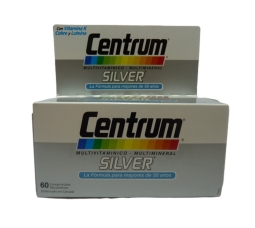 CENTRUM SILVER X 60 COMPRIMIDOS RECUBIERTOS