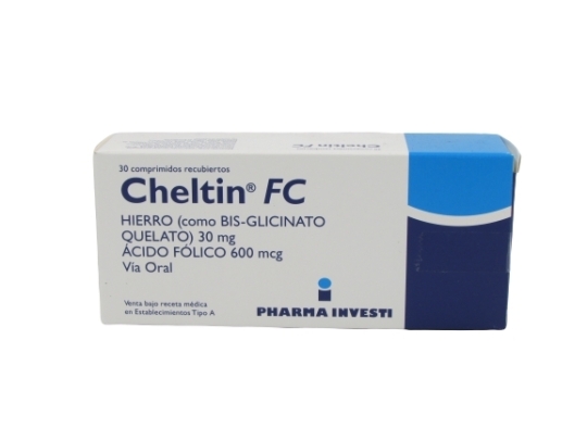 CHELTIN FC 30 COMPRIMIDO X30 COMPRIMIDOS