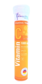 VITAMINA C 1000MG X20 TABLETAS EFERVECENTES EASYLIFE