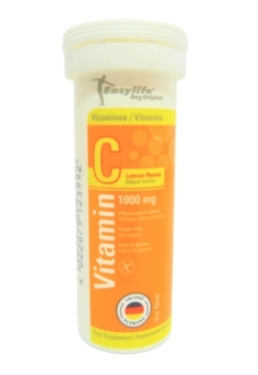 VITAMINA C 1000MG X10 TABLETAS EFERVECENTES SABOR LIMON EASYLIFE