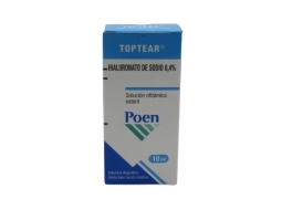 TOPTEAR SOLUCION OFTALMICA 0.4%