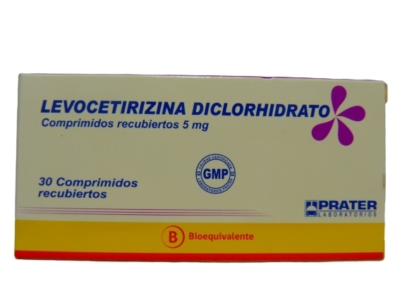 LEVOCETIRIZINA 5MG X30 COMPRIMIDOS