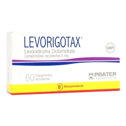 LEVORIGOTAX 5 MG 5MG X5 COMPRIMIDOS