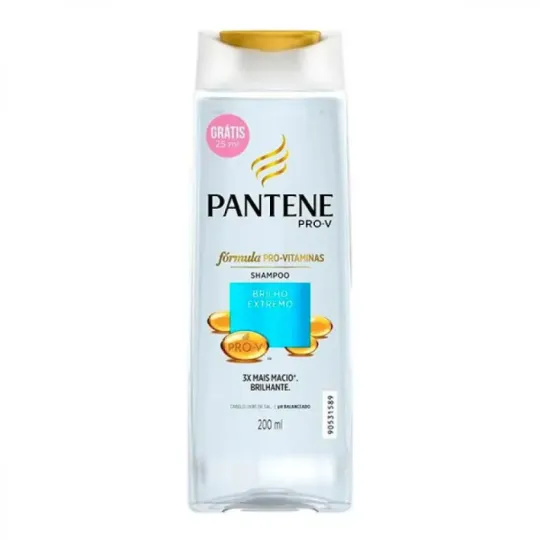 PANTENE BRILLO EXTREMO SHAMPOO X200ML