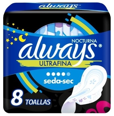 ALWAYS ULTRAFINA NOCTURNA X8