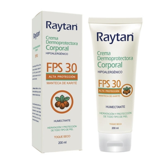 Raytan Crema Dermoprotectora Corporal Fps 30 X 200 Ml | raytan crema 200ml