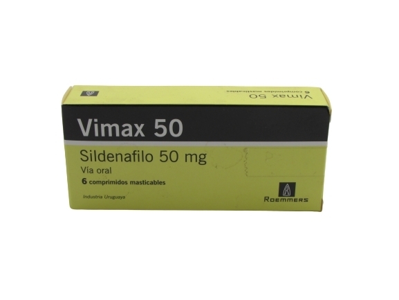 VIMAX 50 MG X 6 COMPRIMIDOS