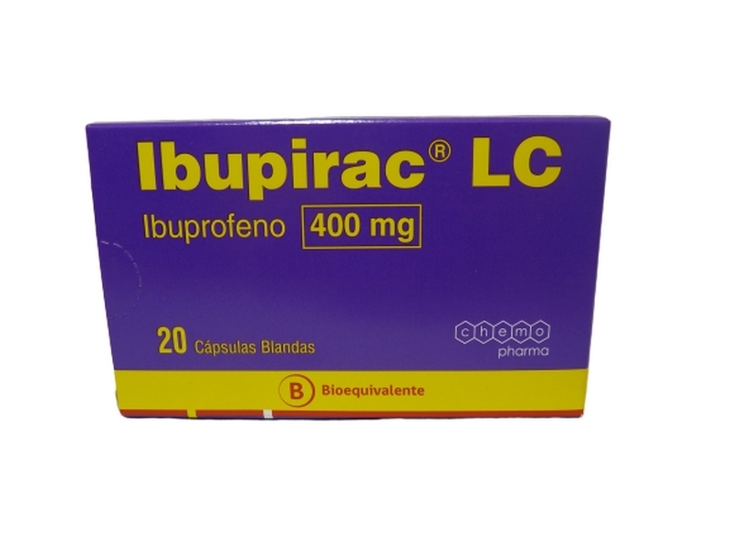 IBUPIRAC LC 400MG X20 CAPSULAS