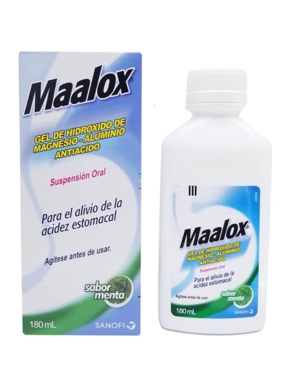 MAALOX SUSPENSION X180ML