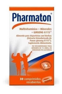 PHARMATON X 30 COMPRIMIDOS