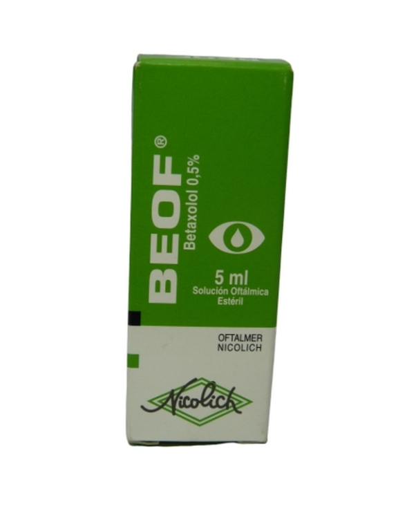 BEOF 0.5% SOLUCION OFTALMICA X5ML