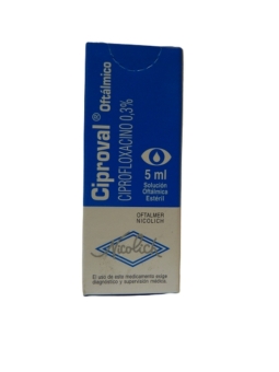 Ciproval 0.3% Solucion Oftalmica X5Ml | ciproval oftálmica 5ml