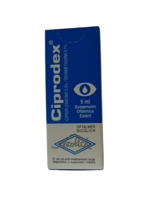 CIPRODEX SOL OFTALMICA 5ML X5