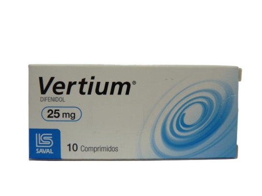 VERTIUM 25MG X10 COMPRIMIDOS