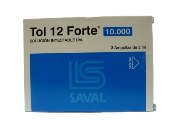 TOL 12 FORTE 10000 X3 AMPOLLAS