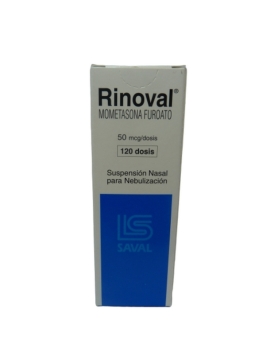 RINOVAL 50MCG SPRAY NASAL X120