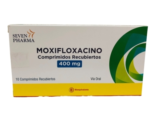 MOXIFLOXACINO 400MG X10 COMPRIMIDOS RECUBIERTOS