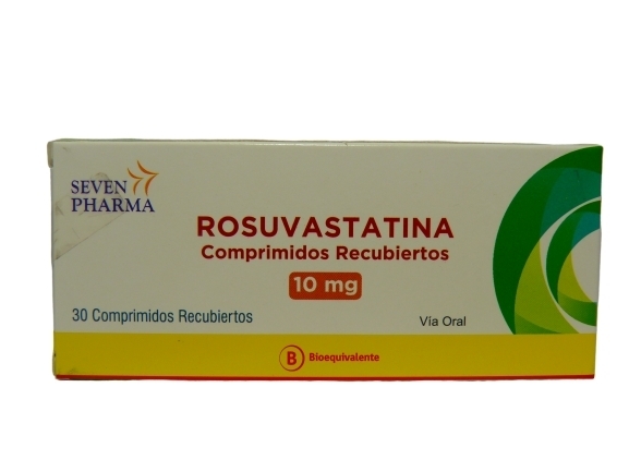 ROSUVASTATINA CÁLCICA 10MG X30 COMPRIMIDOS
