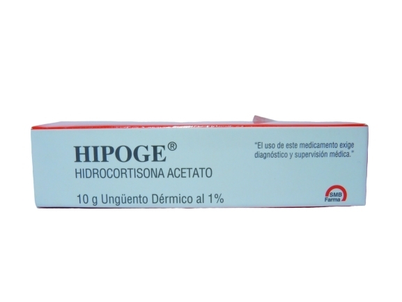 HIPOGE 1% UNGÜENTO X10G