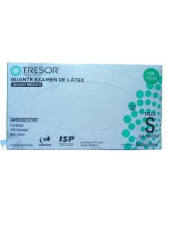 GUANTE DE LATE TALLA S X100