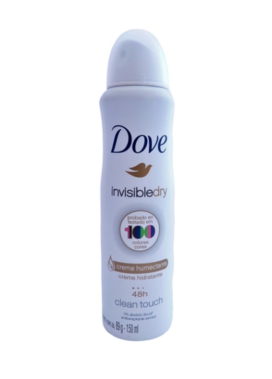 DOVE DESODORANTE SPRAY INVISIBLE DRY 150ML DAMA
