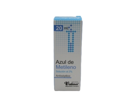 AZUL DE METILENO 2% 20ML X20
