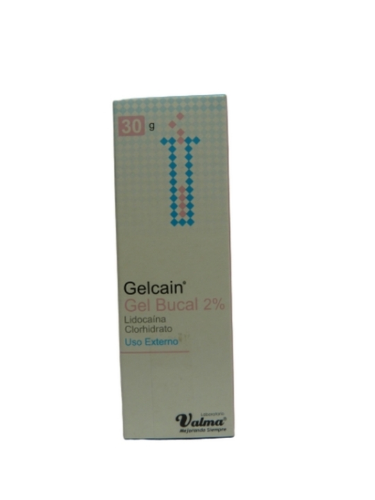 GELCAIN BUCAL 2% 30G X30