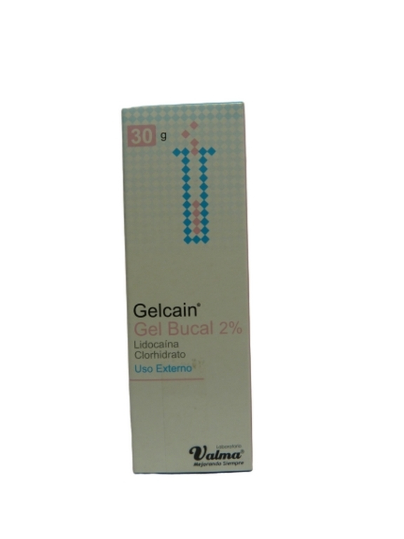 GELCAIN BUCAL 2% 30G X30