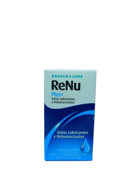 RENU PLUS GOTAS LUBRICANTES X 8ML