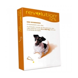 REVOLUTION PLUS 12% PIPETA PERRO 5.1 a 10KG