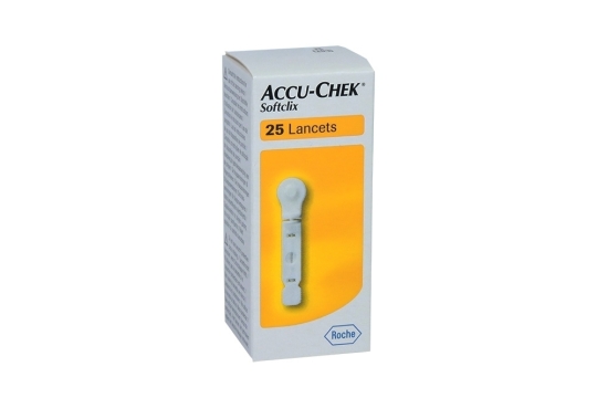 ACCU-CHECK SOFTCLIX X 25 LANCETAS