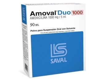 Amoval Duo 1000Mg/5 Ml Suspension Oral X 90 Ml | amoval duo 90ml