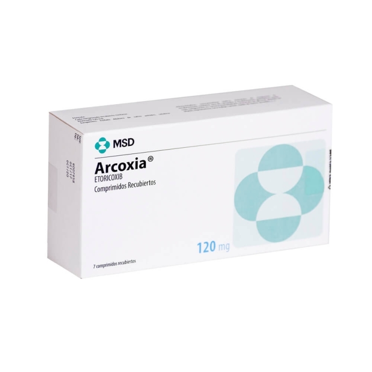 ARCOXIA 120MG X7 COMPRIMIDOS RECUBIERTOS