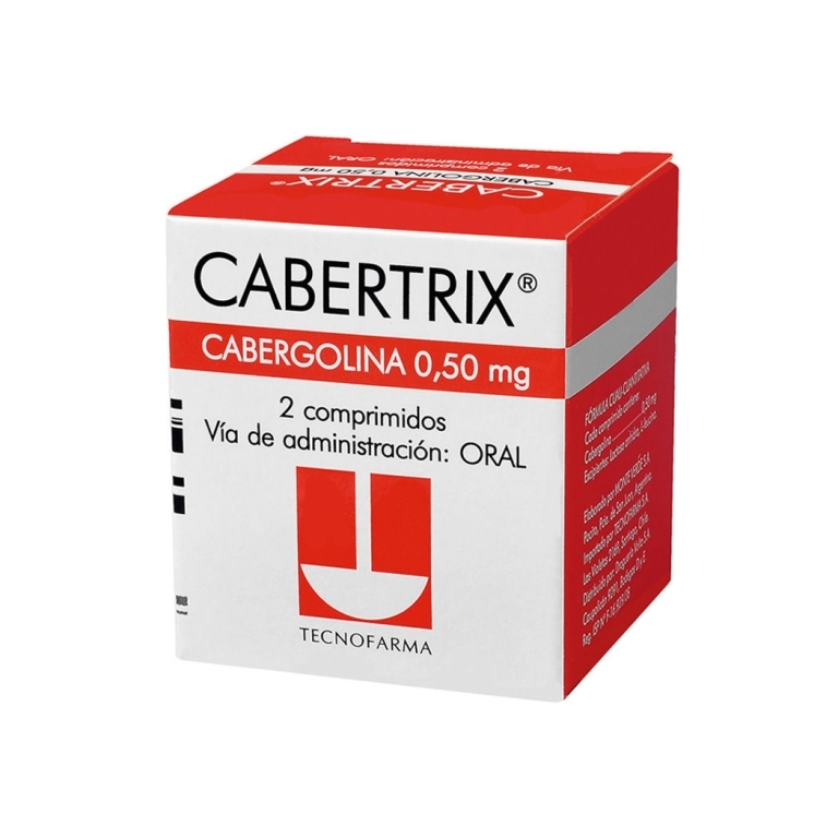Cabertrix 0,50 Mg X 2 Comprimidos | cabertrix 2com